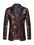 Lässiger Eleganzstil: Die einfarbige Farbe mit Samtstoff verleiht der Anzugjacke lässige Eleganz. Dieser Blazer ist ein zeitloser klassischer Blazer in der Herrengarderobe.