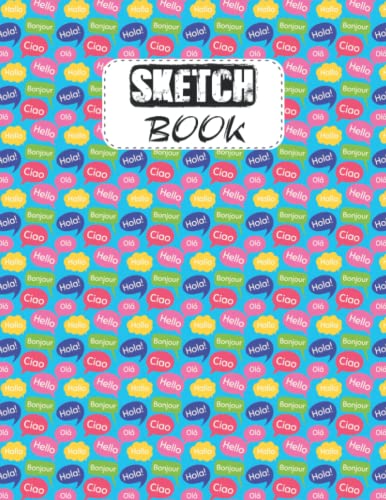 Sketch Book: For Charcoal, Sketching, Painting, Pen Colorful Oil Painting Cityscape Abstract Background - Inspires Creativity, Self-Expression, And Self-Discovery - For Kid, Women, Student Vol.752 image 2