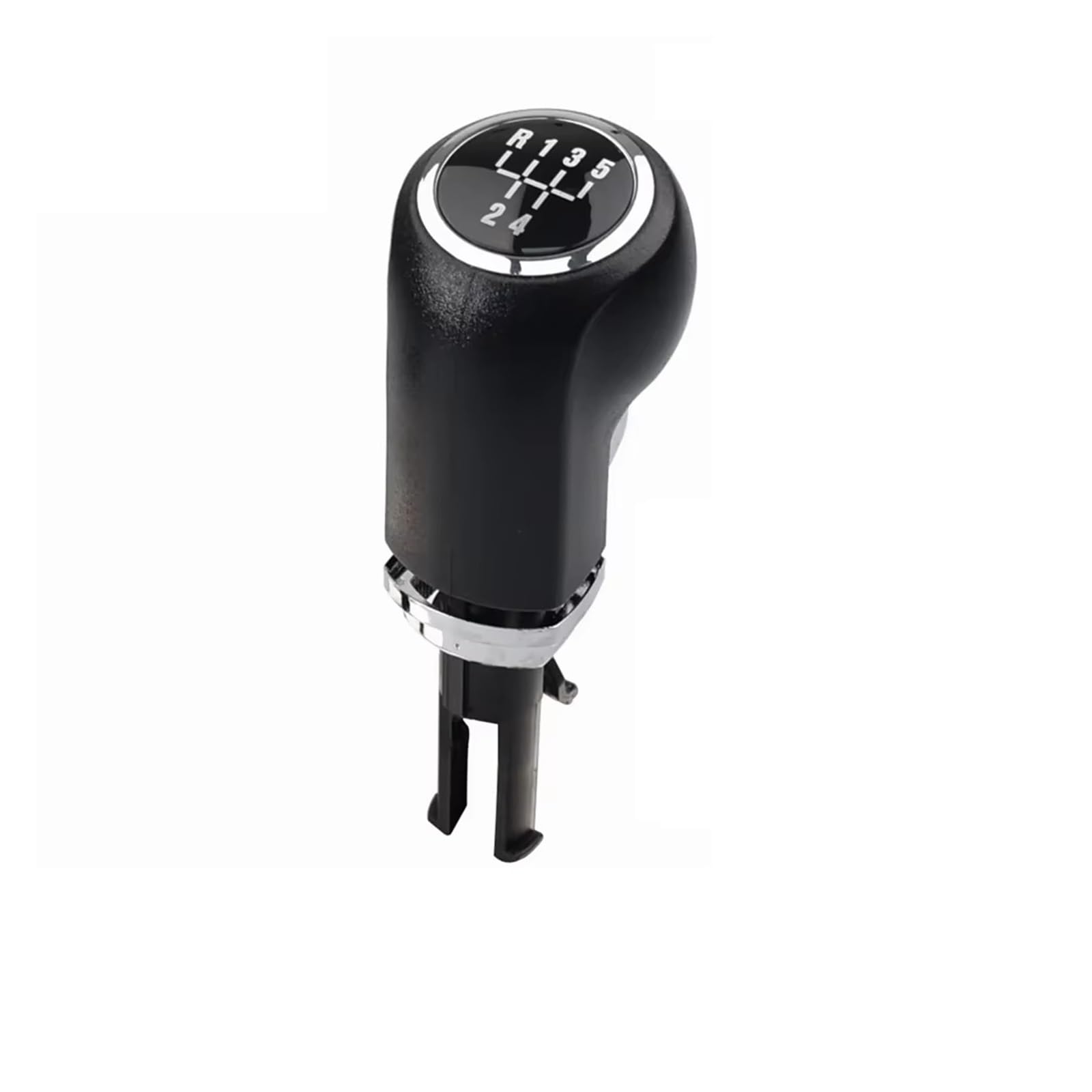 Qmtvfsrh 5 Speed-Hand Car Gear Shift Knob For Opel For Vauxhall For Corsa D 2006-2014 Black 5/6 Speed Manual Gear Shift Knob Abs Shifter Lever Handball(5 Speed-Hand)