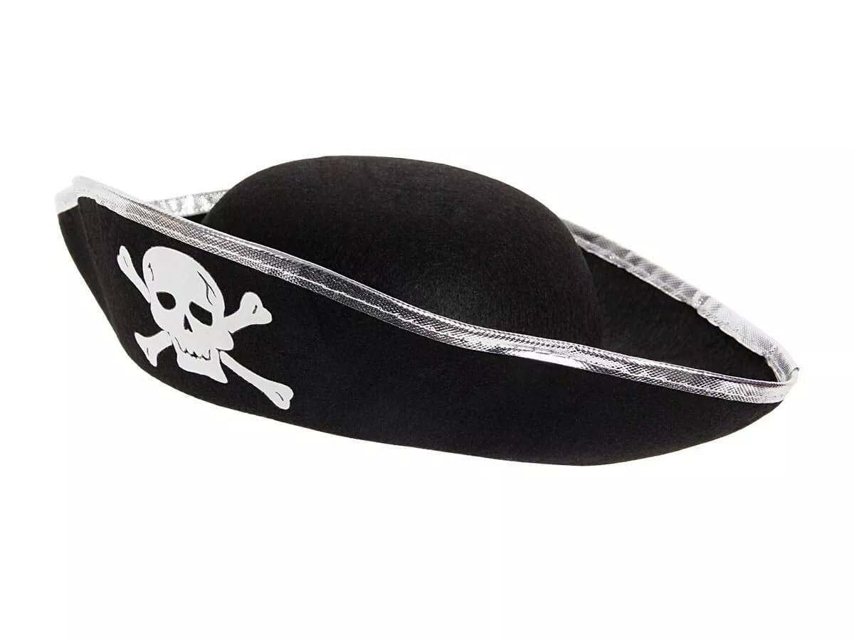 Buy Toyshine Sea Pirate Captain Hat Fancy Dress Costume