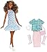 Produktbild Barbie Mattel FFF61 Fashionistas AA mit lockigem Haar und 2 Outfits
