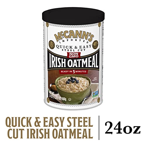 Mccann'S Irish Oatmeal INF-045 Mccanns Quick & Easy Steel Cut Oatmeal Can thumb #1