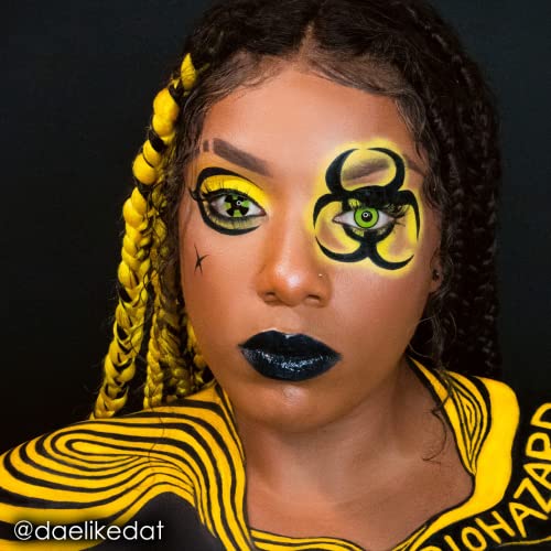 Image of Mehron Makeup CreamBlend Stick | Face Paint, Body Paint, & Foundation Cream Makeup | Perfect for Halloween .75 oz (Yellow) | Made in the USA