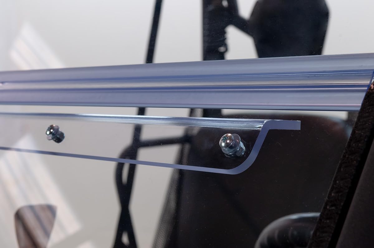 Seizmik UTV Versa-Fold Windshield Compatible with Can Am Defender/Defender MAX 2016-2026 UTV Models | UV Resistant Polycarbonate | All Terrain Windshield | Side by Side Accessories