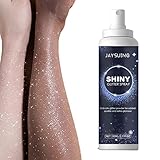 ➺Sin dañar: la laca para el cabello con brillo no se cae fácilmente y es segura de usar, sin dañar la piel, el cabello o la ropa. Y tiene pigmentos de alta intensidad para un brillo metálico.