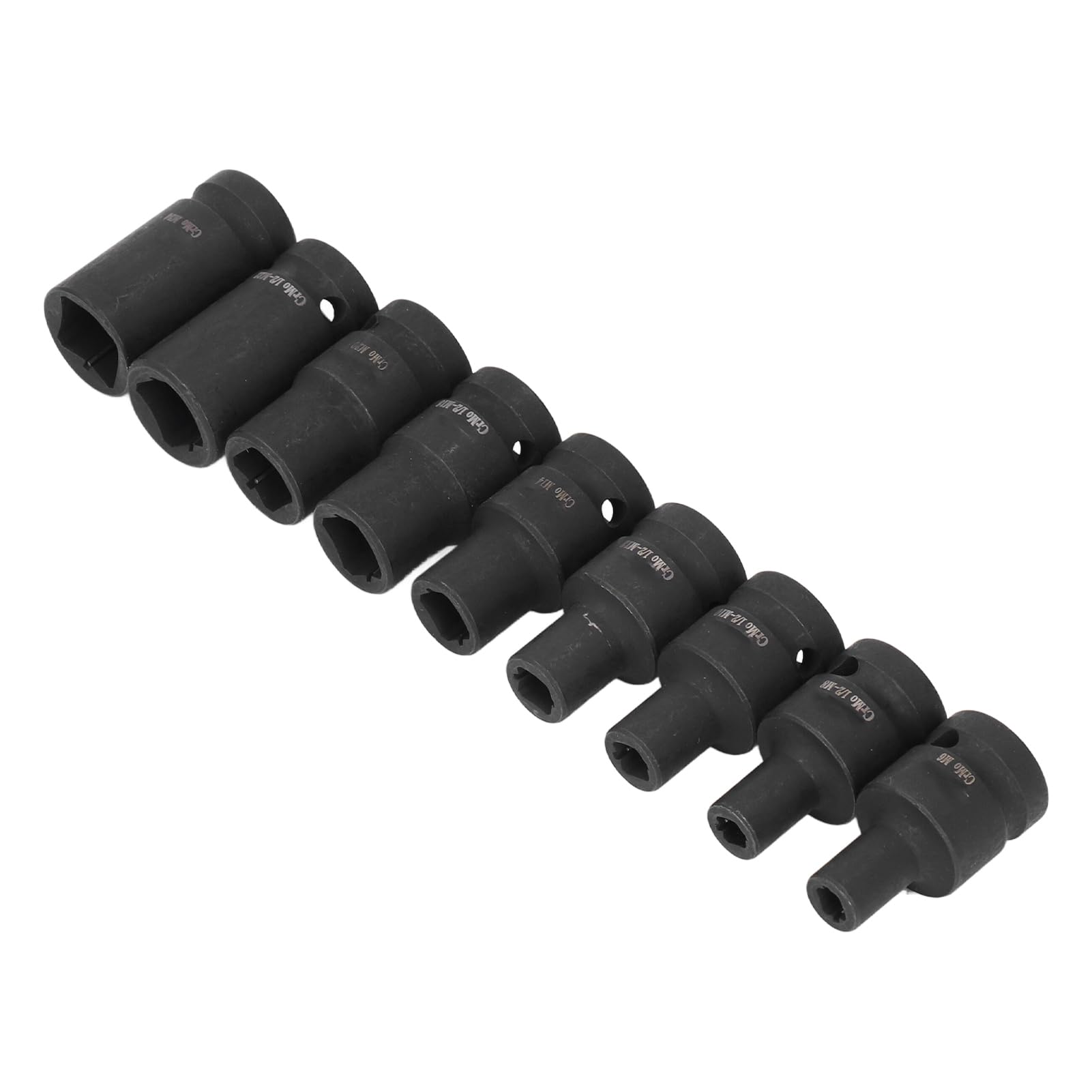 Presa quadrata per rubinetto, M6 M8 M10 M12 M14 M18 M20 M22 M24 CR, acciaio molibdeno da 1/2 pollici, ad alta resistenza, per chiave elettrica o manuale