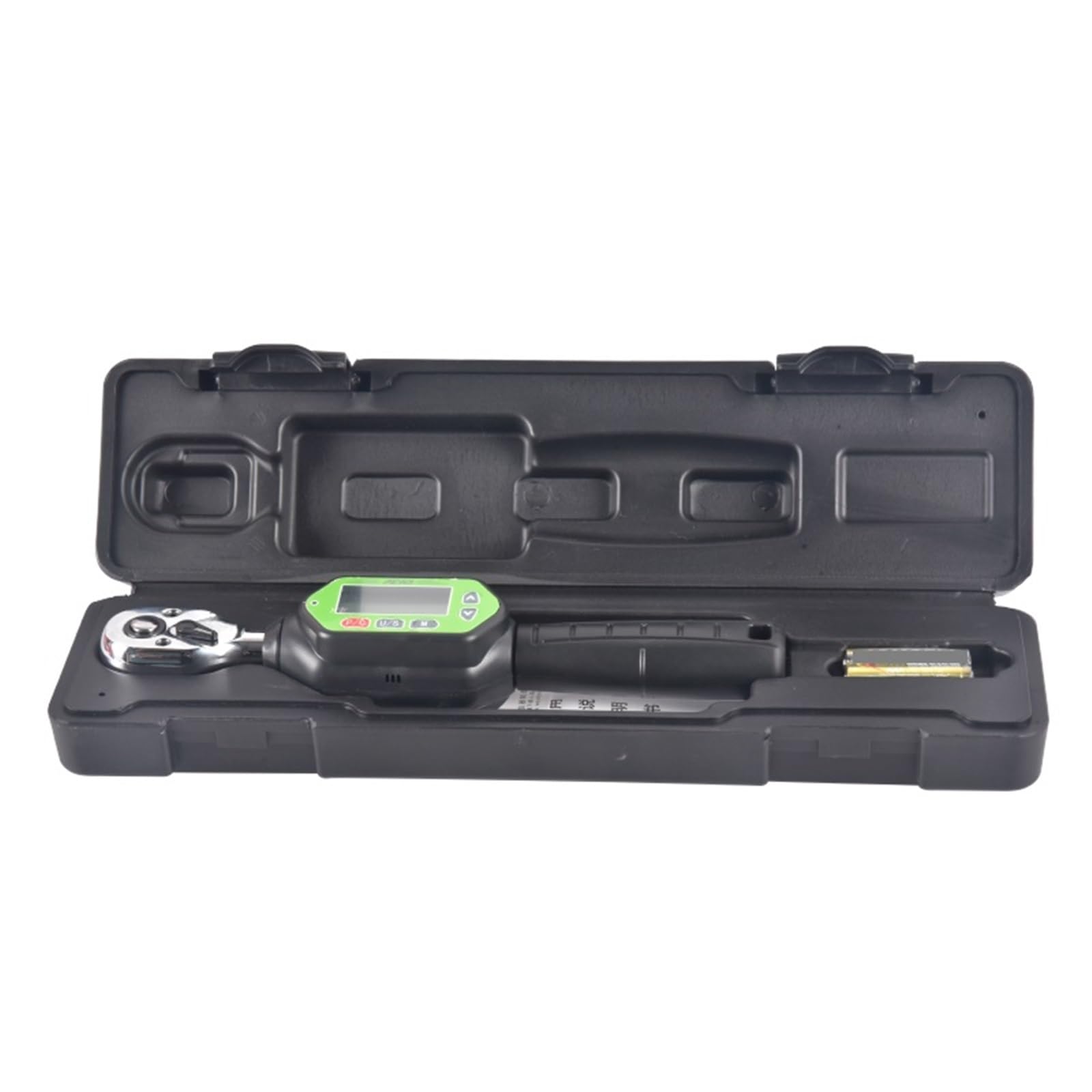 Telescopic Ratchet 10,30,60 100 135 NM 1/4 3/8 1/2 Cal.ch ekran zwykły wyświetlacz Mini cyfrowy klucz dynamometryczny naprawa narzędzi ręcznych mały klucz dynamometryczny(100 white)