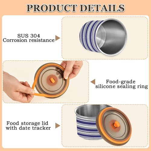 Envase hermético de acero inoxidable para café 30 oz miniatura 5