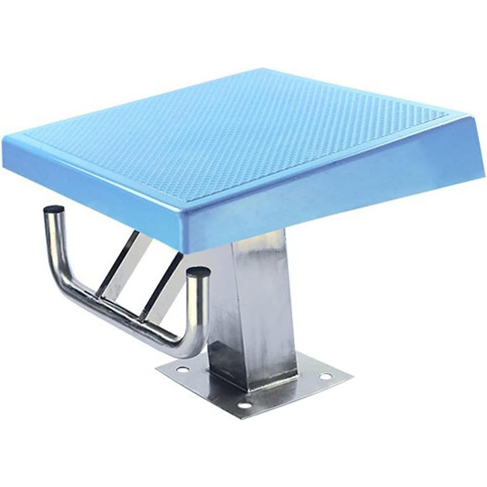 Plataforma de Buceo para Piscina Interior y Exterior, Bloque de Inicio de Buceo de un Paso con Base de Acero Inoxidable para competiciones de natación
