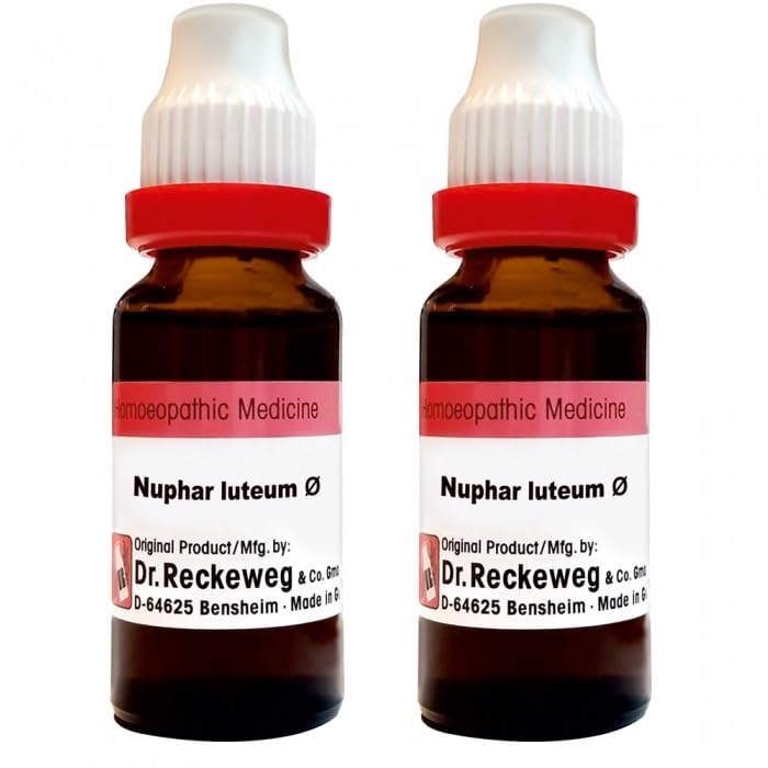 NUPHAR LUTEA Q 20ML DR RECKEWEG GERMANY (PACK OF 2)