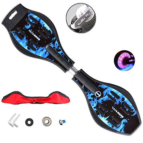 LZY YEENUO Waveboard con Ruote Luminose