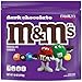 M&M'S Dark Chocolate Candy, Family Size Bulk Candy Chocolate, 18 oz Resealable Bulk Dark Bag