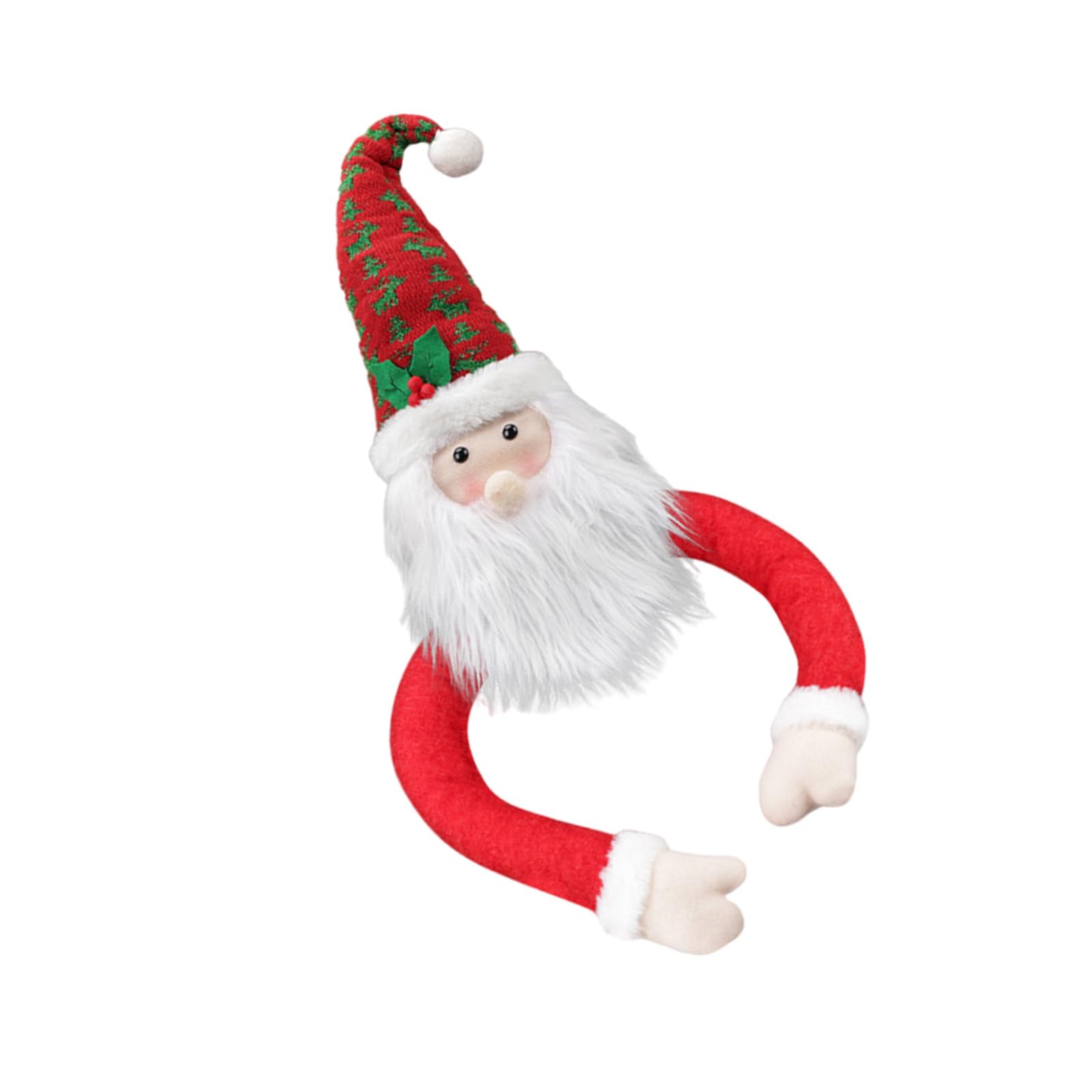 Kalttoy B Christmas Tree Top Ornament Santa/Snowman/Elfs Hug Tree Toppers Festival Decoration For Home And Mall Parties Supplies Christmas Toppers