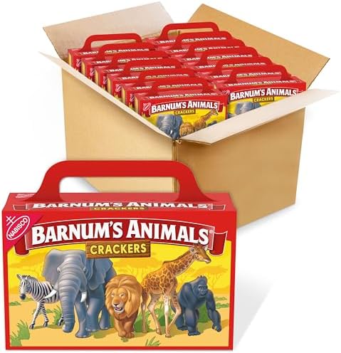 Barnum's Original Animal Crackers, 12-2.13 oz Boxes