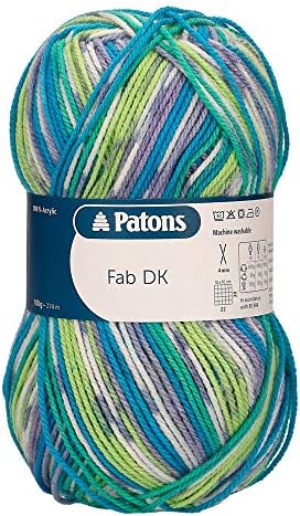 Patons Fab DK, Black (2311), 100g