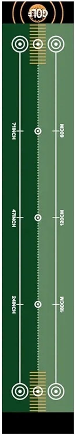Indoor Golf Putting Practice Mat Portable Golf Practice Blanket for Indoor Training