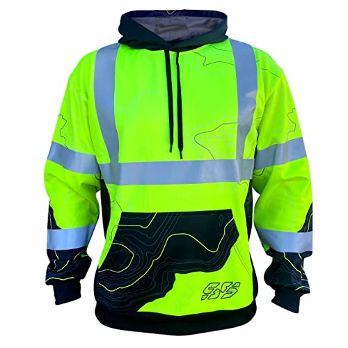Image of SafetyShirtz SS360 ANSI Class 3 Type R Graphic Hoodie