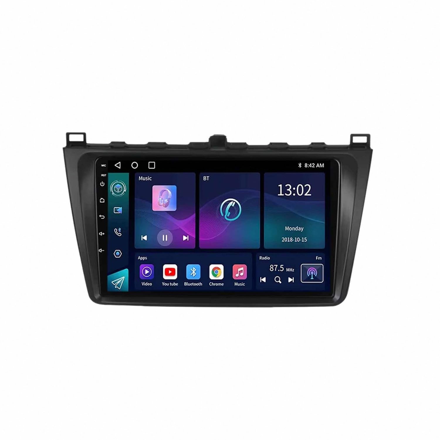 Autoradio con pantalla Carplay para Mazda 6 GH 2008-2015: GPS, Bluetooth y Mirror Link 2G+32G 8