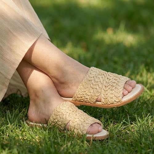 Image of THEE BRON Girls Cute Slip-On Slippers Stylish Sandals for Toddlers & Kids