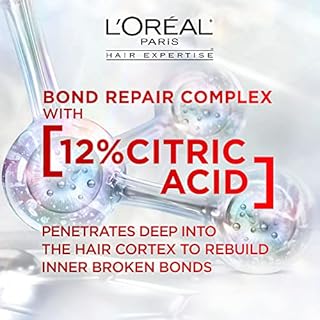 L'Oréal Paris Hair Expertise Bond Repair Shampoo and Conditioner Set with Hair Treatment, Citric Acid for Hair Breakage, 3x Pieces (Pre-Shampoo, Shampoo, Conditioner)