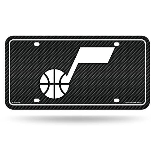 Fibre de carbone style pour cette plaque de metal Rico Industries NBA premium