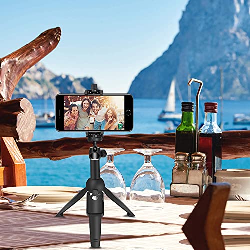 Selfie Stick, Iphone Tripod Stand With Wireless Remote, 42" Best Selfie Stick For Iphone 14 13 12 Pro Max Samsung Cellphone, Mini Portable Travel Small Tripod For Iphone Android Filming #TOP6