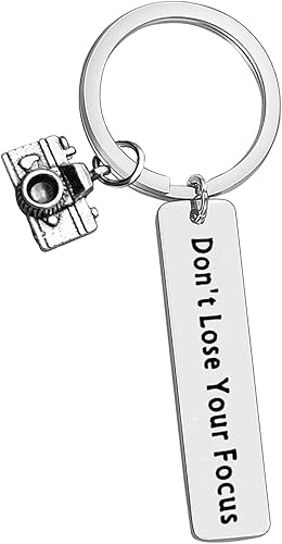 Stainless Steel Camera Keychain Vintage Design Sturdy Metal Rings For Photography Enthusiasts And Fashion Accessorie