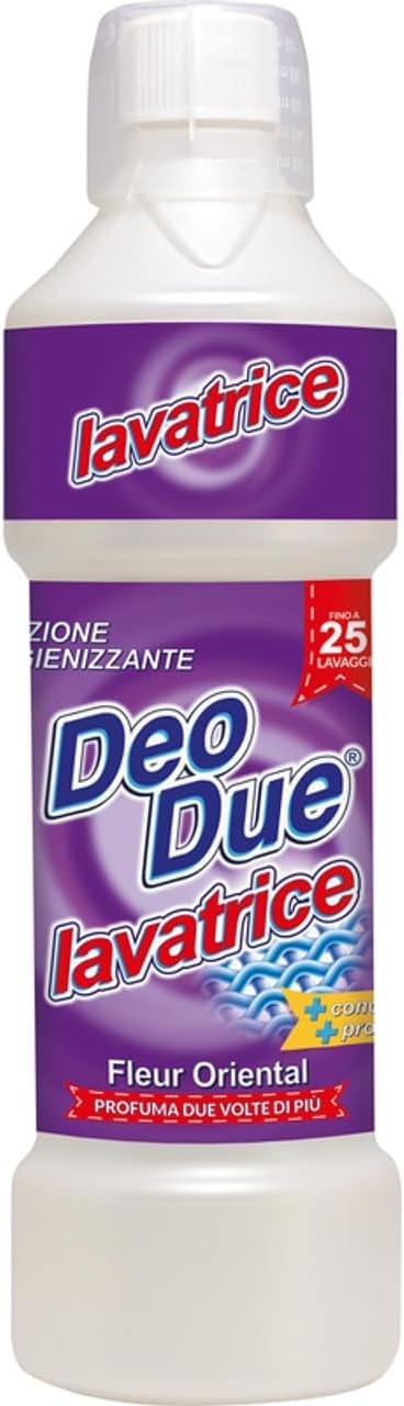 DEO DUE Fleur Oriental - Pack de prueba (6 detergentes de 1 litro + 6 suavizante concentrado de 1 litro + llavero Beni Culinari gratuito)