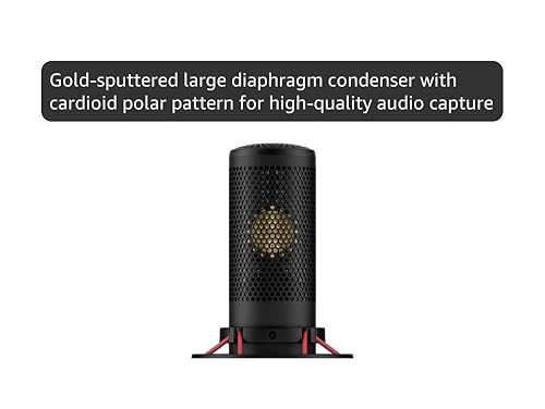 Amazon.com: HyperX ProCast Microphone – Large Diaphragm Condenser