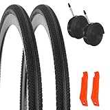 MULTIFONCTIONNALITÉ‌: La roue 700x38C pour vélos de route équilibre vitesse et confort, ce qui en fait un choix adapté pour les vélos urbains, hybrides, de ville et d'autres types de vélos. Notre pneu réunit utilité et style, répondant aux attentes des cyclistes professionnels et des amateurs. Il garantit une expérience de conduite sans souci à chaque sortie.