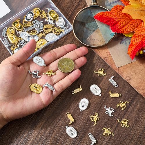 Breloques Western en alliage pour création de bijoux et colliers