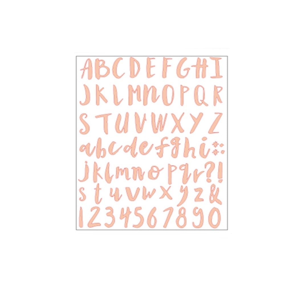 10 Sheets Waterproof Alphabet Stickers - Self-Adhesive Letters for Scrapbooking, Party Decorations, and Craft Projects(Color4)