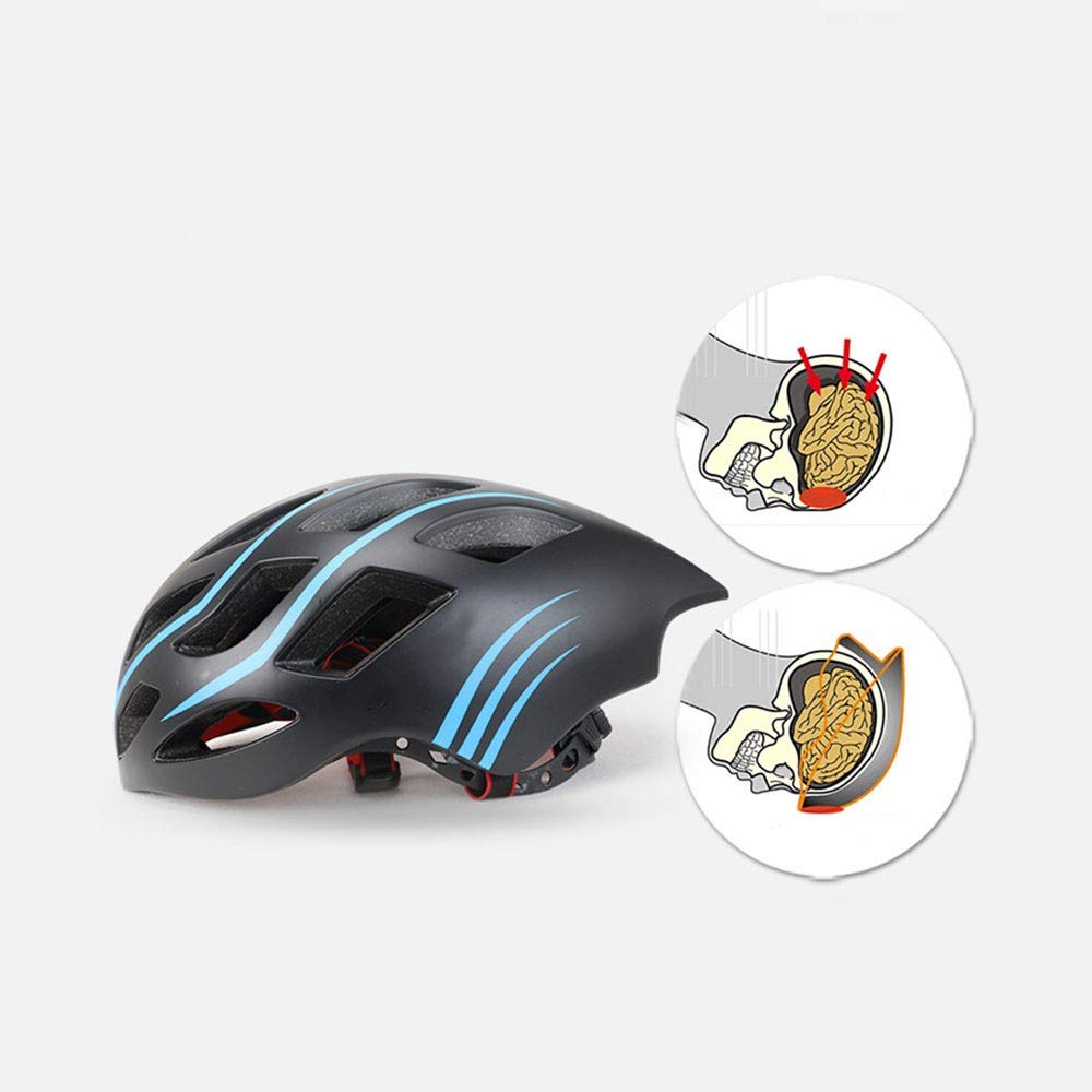 Casque vélo avec Casque de vélo certifié CE Homme et Femme, Adulte, Femme et Montagne, Montagne/Route/Tour