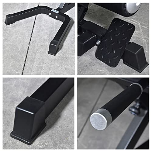 Romeinse Stoel Verstelbare Buiksporter Push-Up Trainer Roman Stool Training Equipment For Home Back Extension Bench (Color : Black, S : 123 * 62.5 * 68-84cm) - Image 7