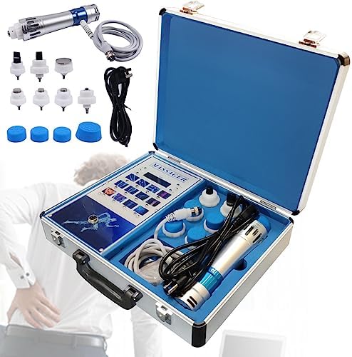 Professional ED Shockwave Therapy Machine - Pain Relief & Erectile Dysfunction Treatment with 7 Massage Heads