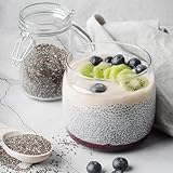 Alpi Nature Chiasamen 1kg, Chia Samen, schwarze Chiasamen für Smoothies, Joghurt, Müsli, Pudding