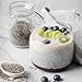 Alpi Nature Chiasamen 1kg, Chia Samen, schwarze Chiasamen für Smoothies, Joghurt, Müsli, Pudding