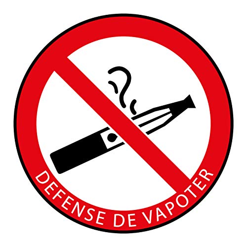 Défense de vapoter pour l'extérieur - Panneau défense de vapoter-(500x500mm) Cover