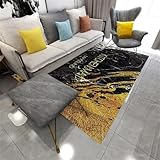 Kunsen alfombras Infantiles Juegos Geometría Ahora Moda, Seguridad, Antideslizante, antiincrustante y Lavable alfombras Chimenea Multicolor alfombras de Salon Grandes 130X190CM