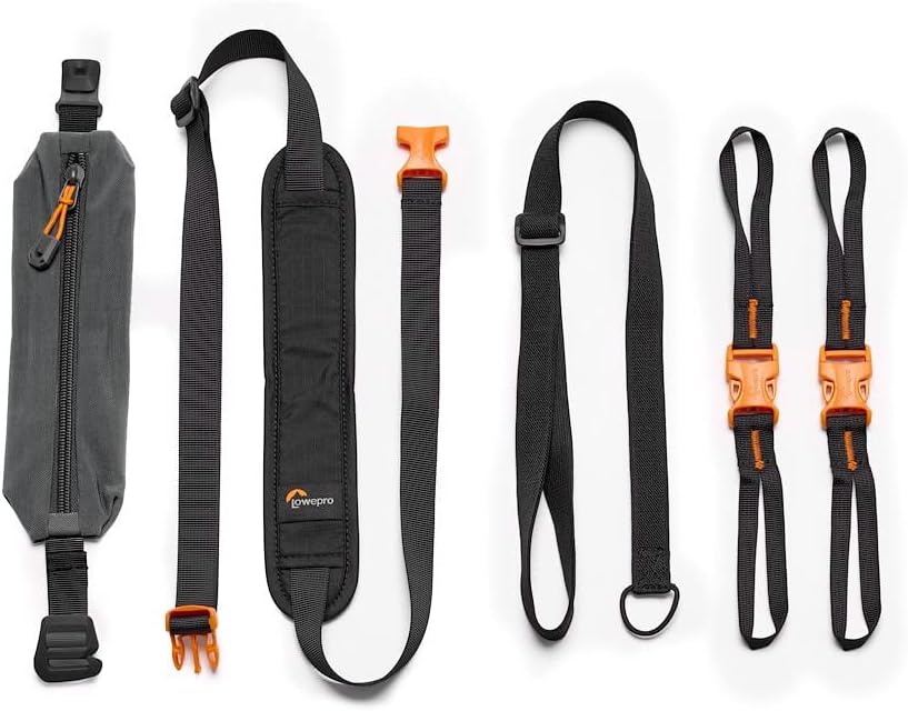 GearUp Accessory Strap Kit - Compatible with All GearUp Camera Boxes - Multiple Carrying Configurations