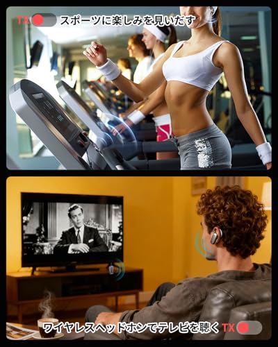 STDRIVO Bluetooth 5.4 トランスミッター & レシーバー 2-in-1 の商品画像 5