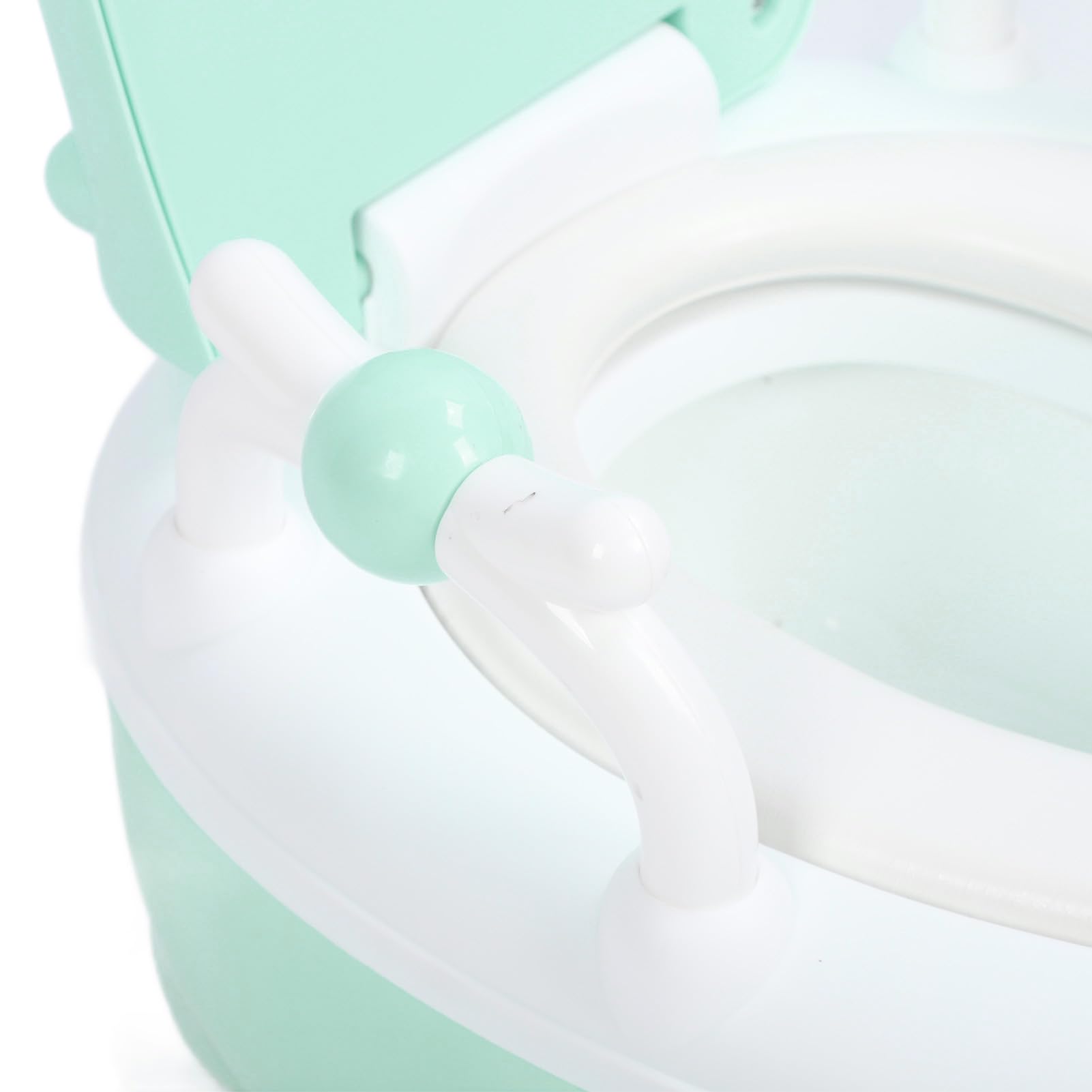 Orinal de Viaje para Nios Pequeos, Inodoro de Emergencia Porttil para Coche, Camping, Exteriores e Interiores (GREEN