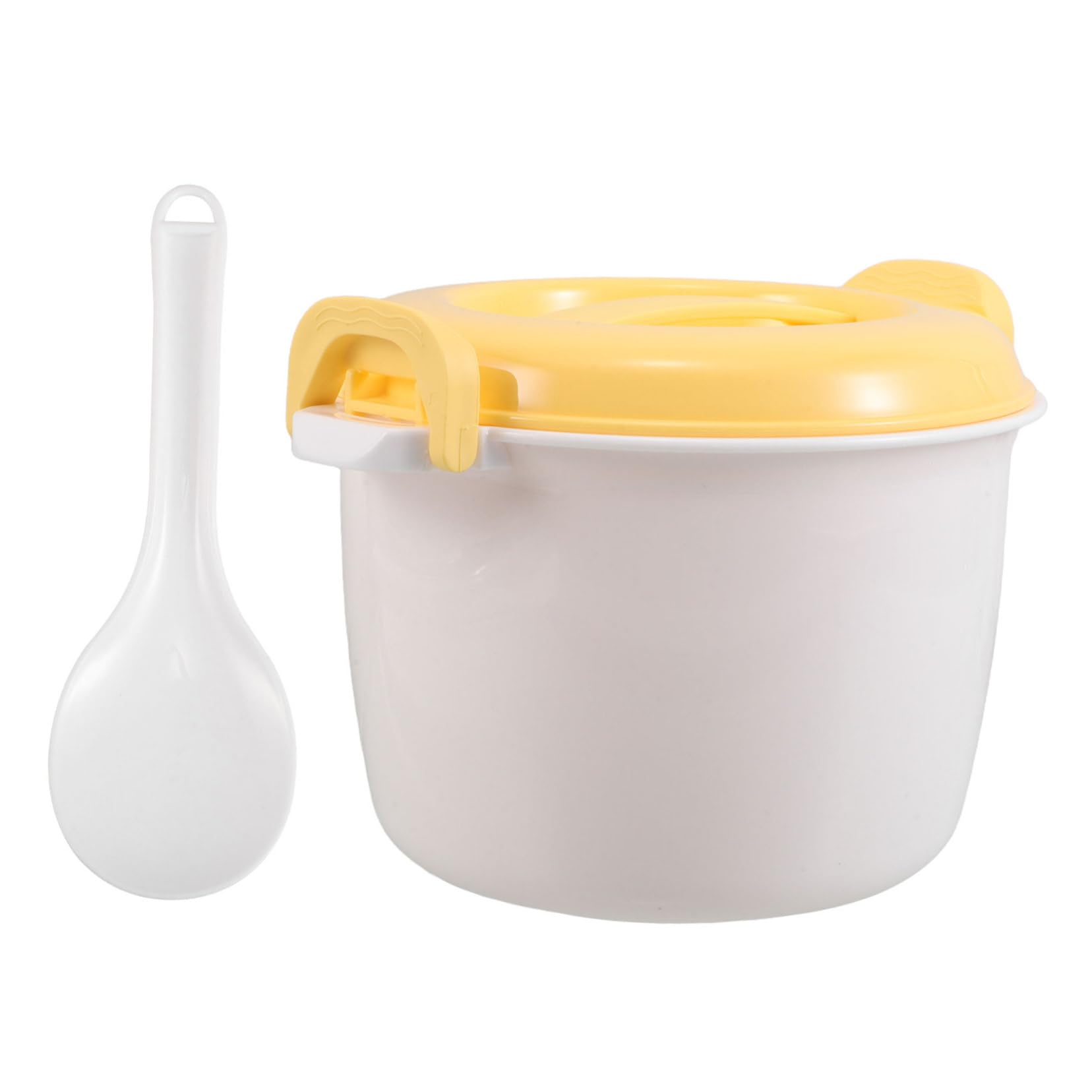 Zerodeko Microwave Rice Cooker Multifunctional for Rice Vegetables Pasta Compact Design for Small Kitchens Apartments Easy Operation Rapid