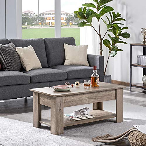 Topeakmart-Lift-Top-Coffee-Table-with-2PCS-End-Table-3-Piece-Living-Room-Table-Set-Side-Tables-with-2-Drawers-Rustic-Lift-Up-Coffee-Table-with-End-Table-Set-of-2-Gray 51sFLli1r2L