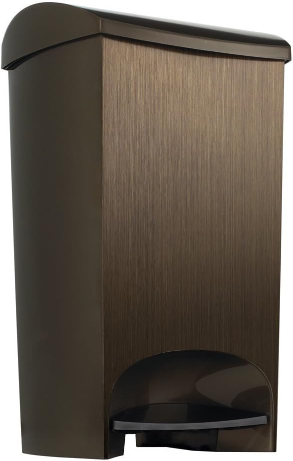 Umbra Metalla 12Gallon Recycled Polypropylene Step Can