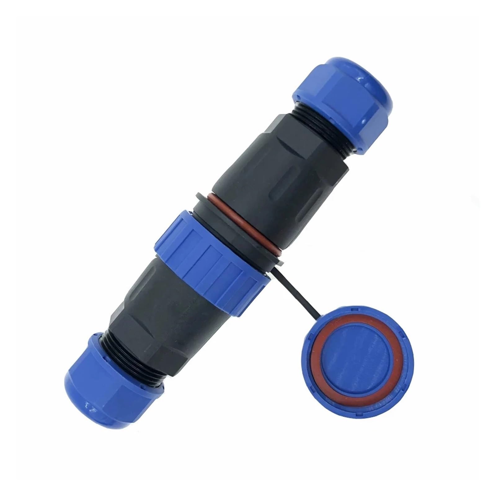 Connecteur étanche LD28 IP68 pour prolonger un câble extérieur 3 pôles - 5