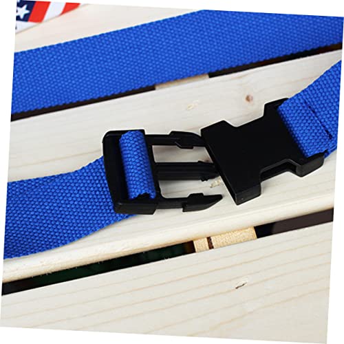 VALICLUD 2pcs Adjustable Canvas Belt Plastic Buckle Lightweight Unisex Waist Belt for Men and Women Casual All-matching Design Random Colors2
