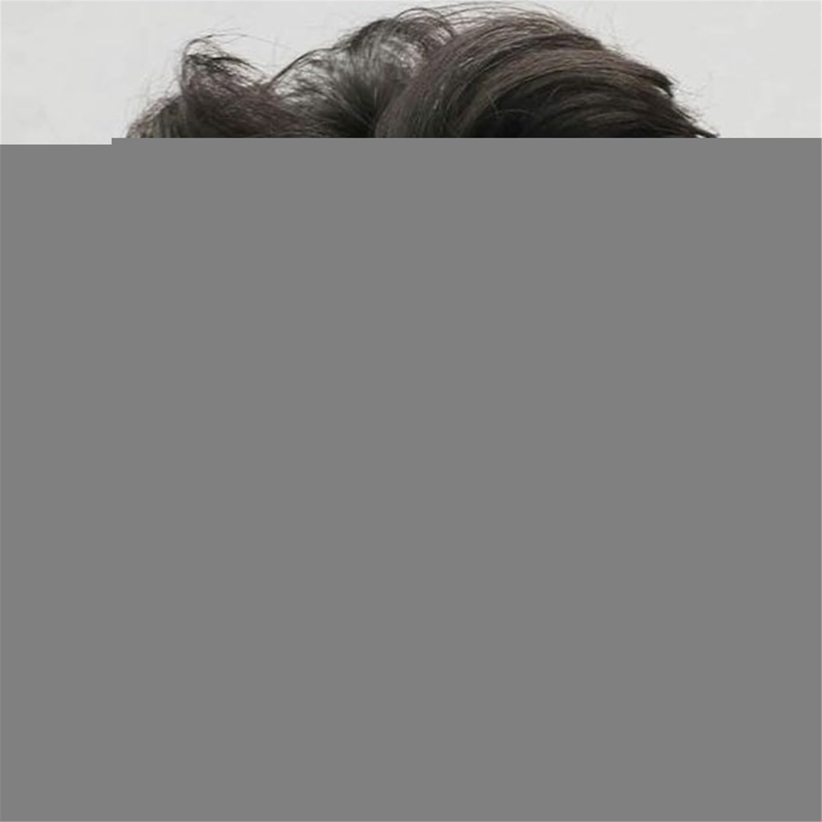 Tupecik męski Men Swiss Lace Human Hair Prosthesis Replacement System | Breathable Men's Capillary Prothesis Toupee(6#,7x9)