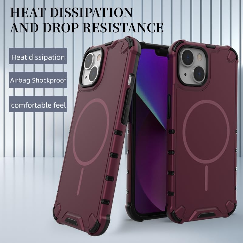 Coque iPhone 14 antichoc pour éviter les fissures d'écran avec verre trempé - 6