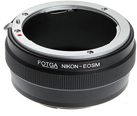 Lens Mount Adapter for Adapter for Nikon F AI S Lens to Canon EOS M EF-M M2 M3 M5 M6 M10 M50 M100 Mirrorless Camera Adapter Ring